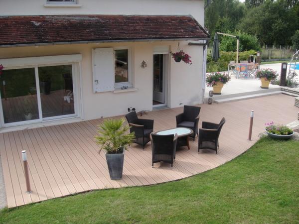 Terrasse en composite